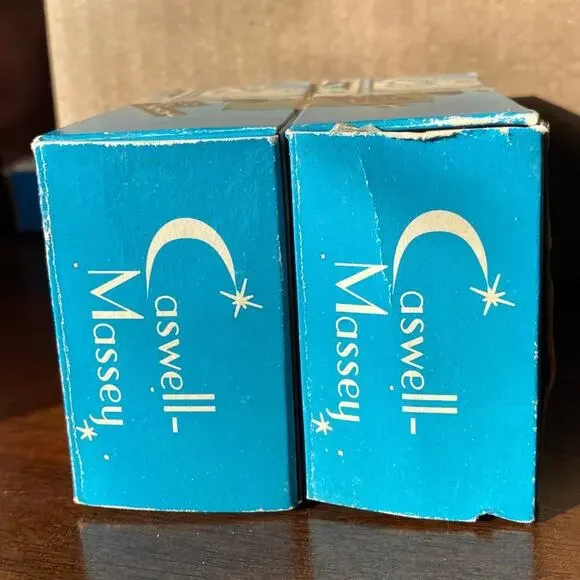 Vintage Caswell Massey Casma Luxury Bath Soap New Open Box 2 Sealed Cakes Bars - Picture 7 of 10